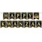 Beistle 8.25" Warm and Vibrant General Occasion Happy Kwanzaa Streamer